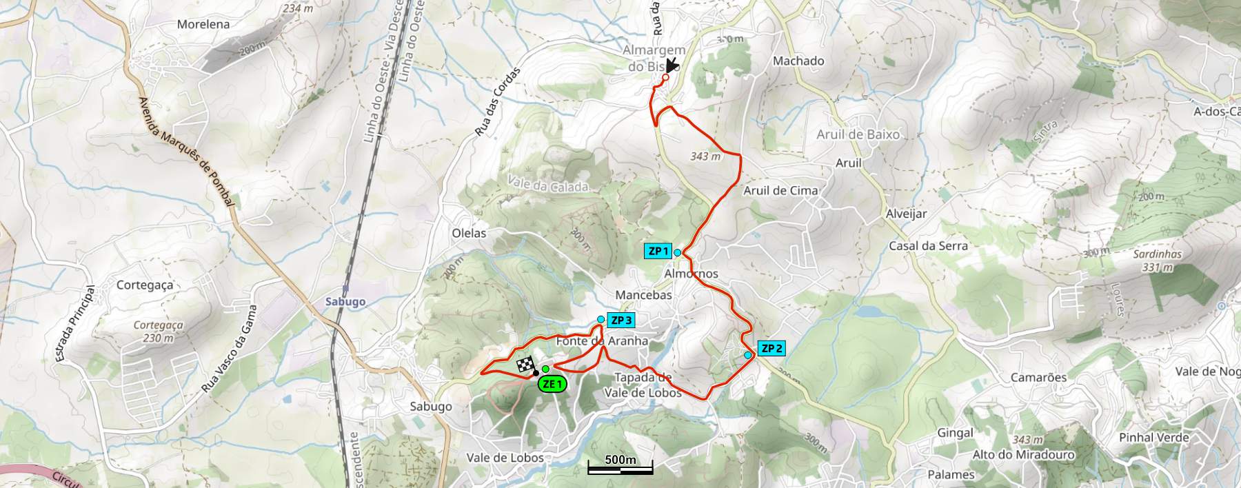Mapa do Stage