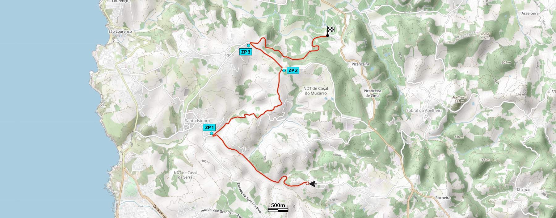 Mapa do Stage